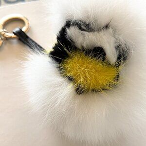 Jocelyn Fake Fur Keychain/Bag Charm